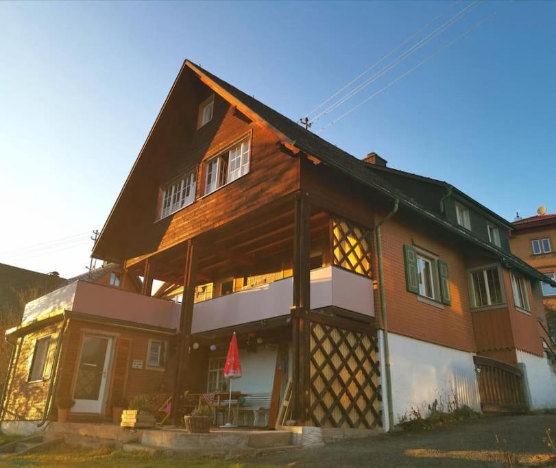 Idyllische Kleine Ferienwohnung Im Schwarzwald Friedenweiler Εξωτερικό φωτογραφία